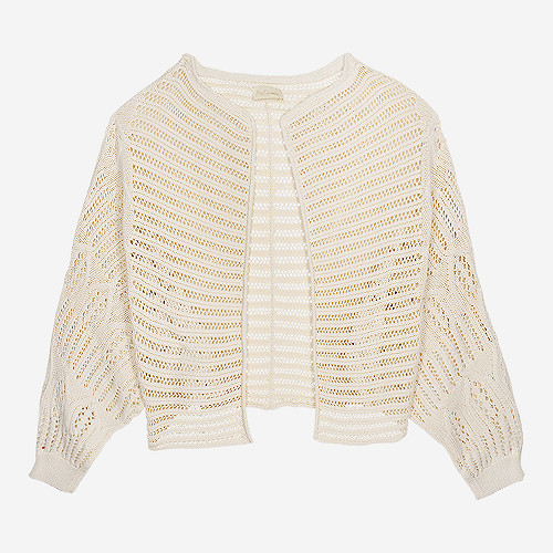 Cardigan Lola Mes Demoiselles color Natural