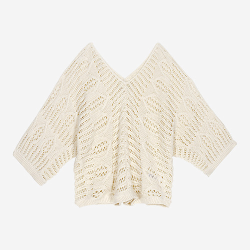 Sweater Lotta Mes Demoiselles color Natural
