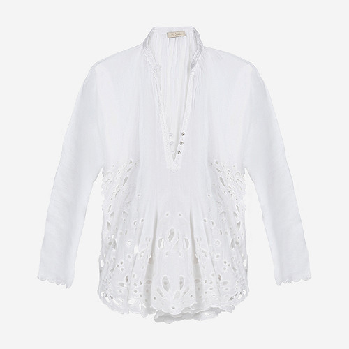 Blouse Pandorea Mes Demoiselles color Bianco