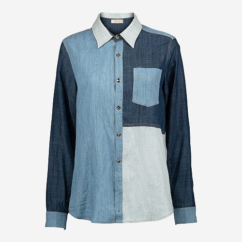 Shirt Dena Mes Demoiselles color Denim