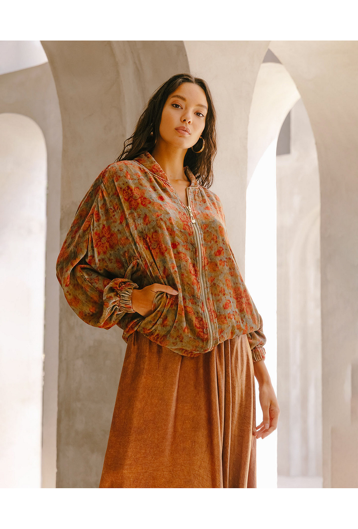 Jacket Bernie Floral print Mes Demoiselles Paris