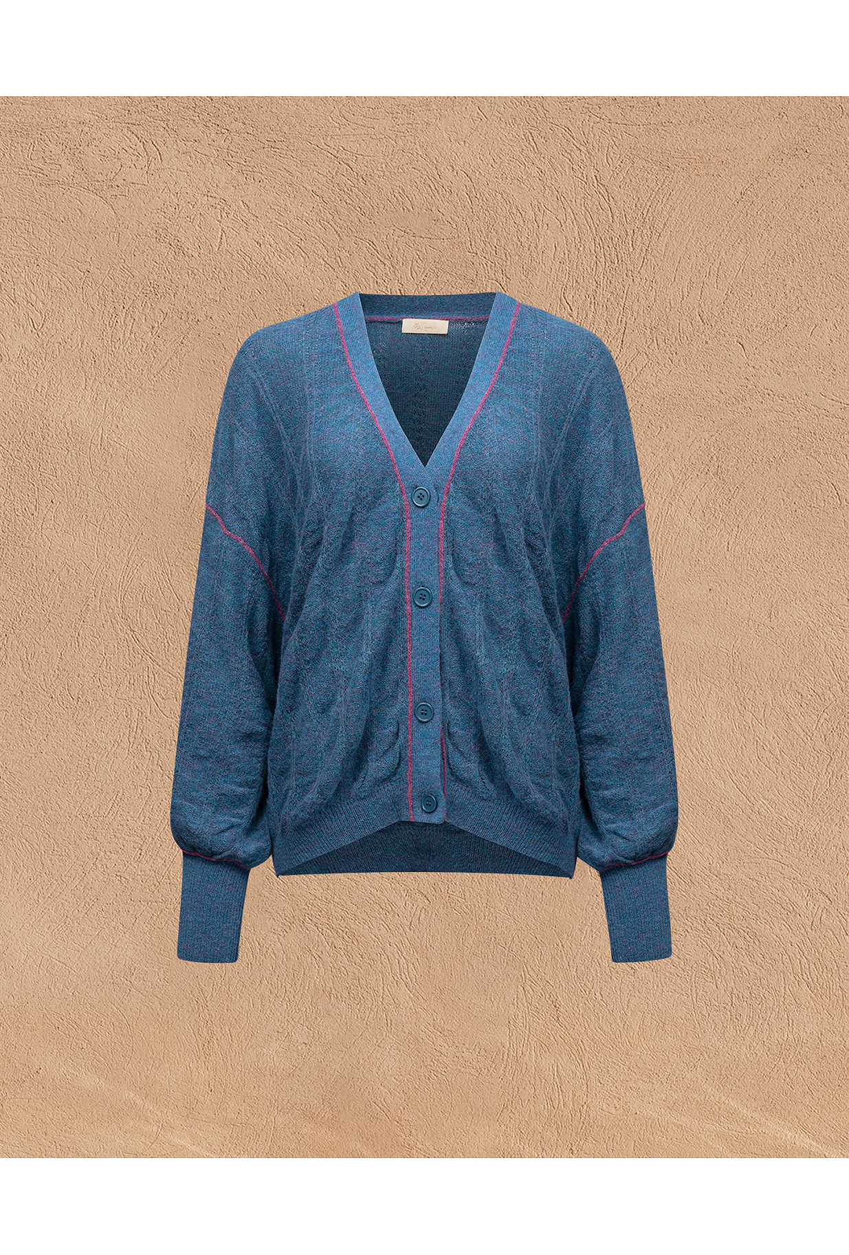 Cardigan Taki Blue | Mes Demoiselles Paris Cardigan Taki Blue | Mes Demoiselles Paris