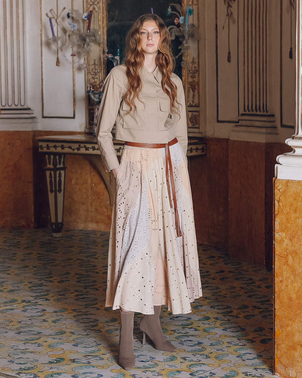 Skirt Pallas Multicolor | Mes Demoiselles Paris Skirt Pallas Multicolor | Mes Demoiselles Paris