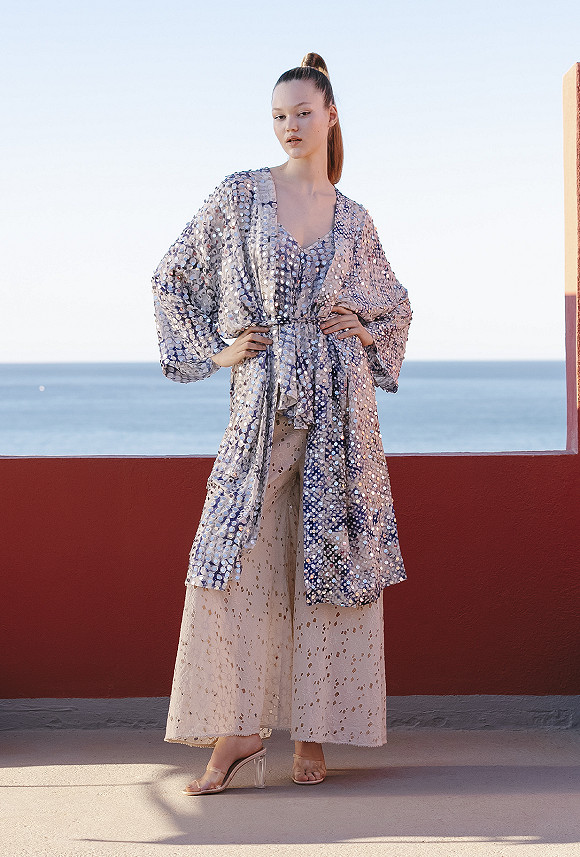 Kimono Diva Mes Demoiselles color Denim